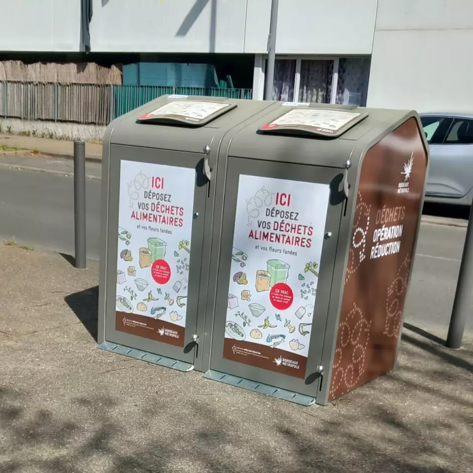 Première borne d'apport volontaire de déchets alimentaires inaugurée sur le territoire du SIVOM