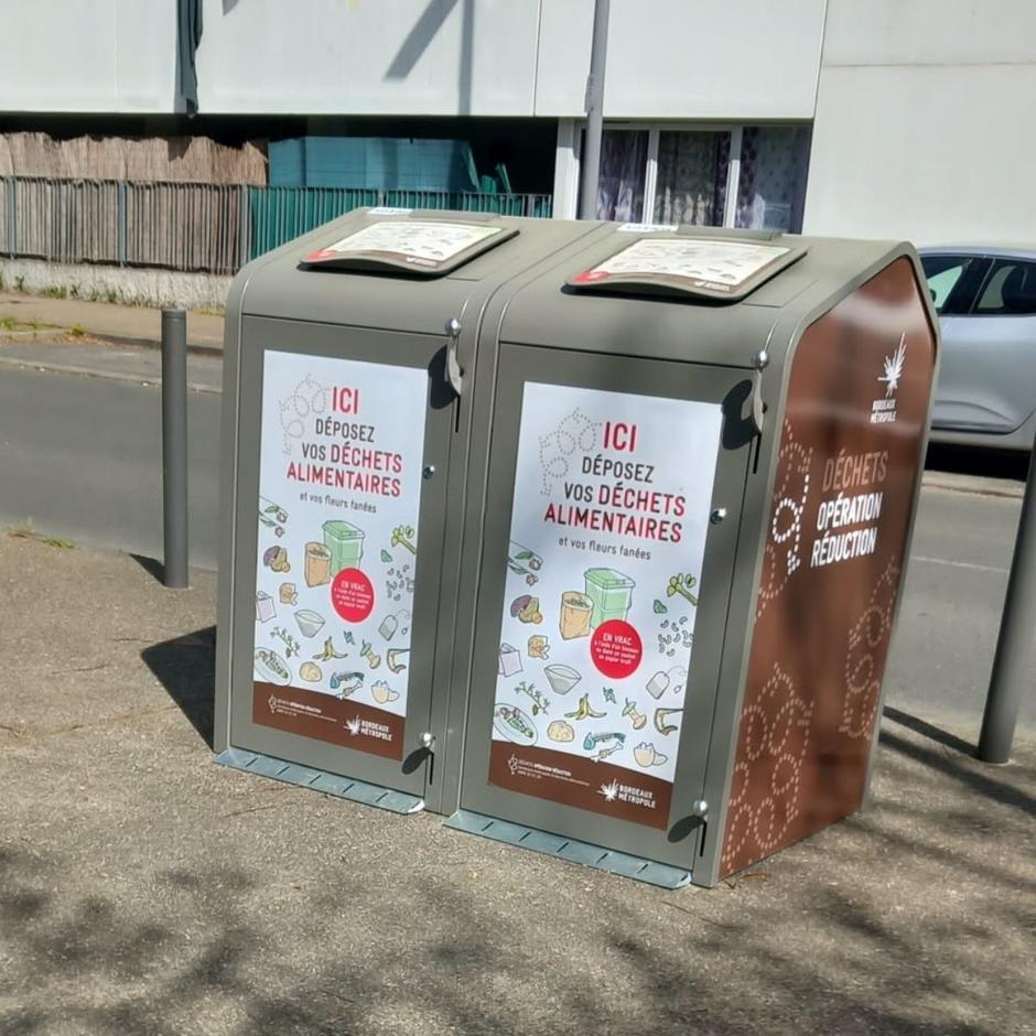 Première borne d'apport volontaire de déchets alimentaires inaugurée sur le territoire du SIVOM